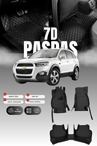 stiloto دواسة سيارة جلدية سباعية الأبعاد لشيفروليه كابتيفيا (2006-2018) |   ح...