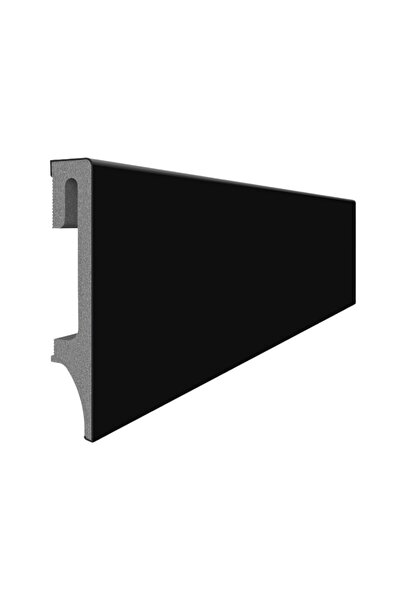 VOX Espumo Suya Dayanıklı Kompozit Süpürgelik 12 cm - 2,40 Metre - Siyah - ESP506