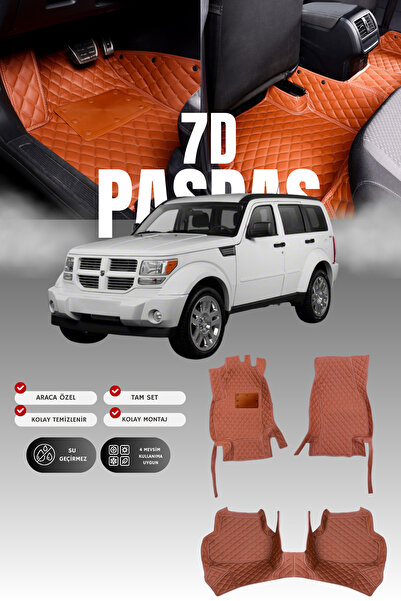 stiloto دواسة سيارة جلدية سباعية الأبعاد لدودج نيترو (2006-2012) |   حماية كا...