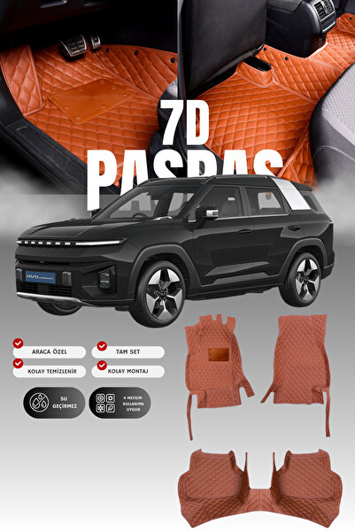 stiloto سجادة أرضية للسيارة من الجلد من نوع 7D لسيارة سانغ يونغ توريس الكهربا...