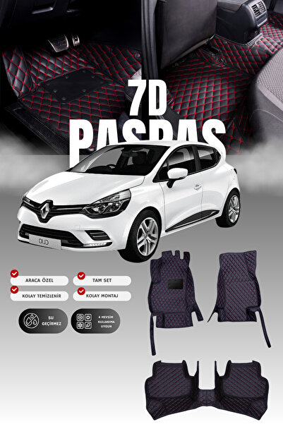 stiloto دواسة سيارة جلدية سباعية الأبعاد لرينو كليو 4 هاتشباك (2012-2019) |  ...