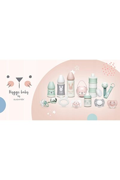 Suavinex Feeding Bottle 150 ml - Pink (Ventilated Nipple, Wide Neck)