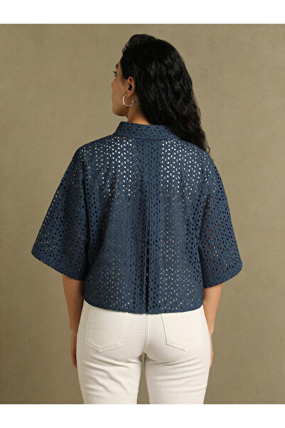 Dennis Lingo By Styli Striped Oversized Casual Shirt