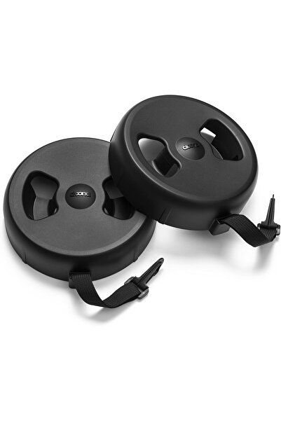 Doona Wheel Covers for Clean Car Interior & Floor Protection, Black