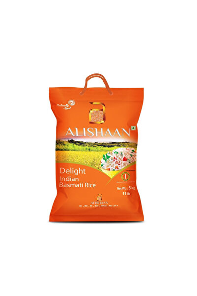 Alishaan Delight Indian Basmati Rice - Light to Eat - Perfect for Pulao, Biry...