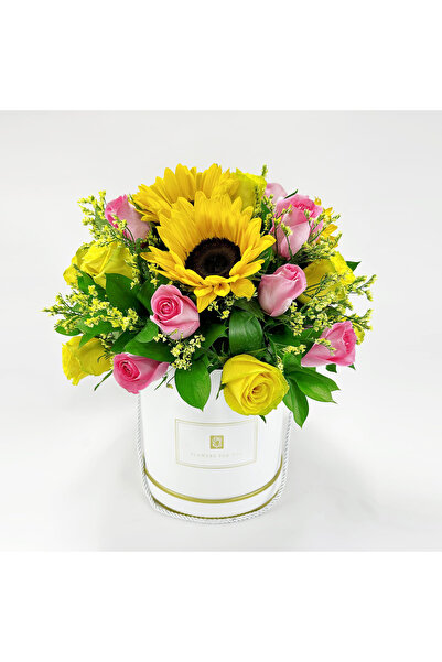 Carmel Flowers Sunny Day Box With Sunflower