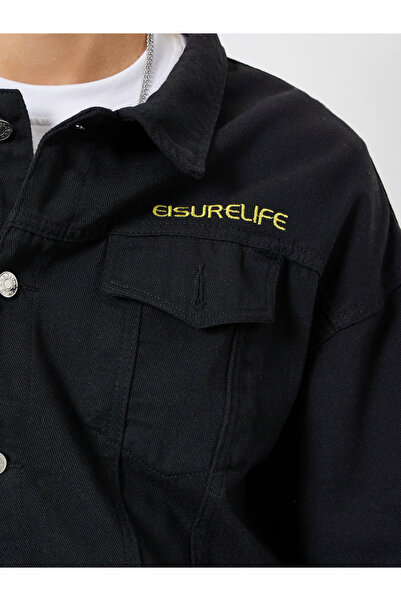 Styli Men Oversized Denim Jacket