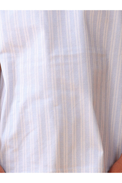 Anthrilo By Styli Kids Striped Cotton T-Shirt and Short Set