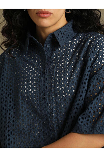 Dennis Lingo By Styli Striped Oversized Casual Shirt