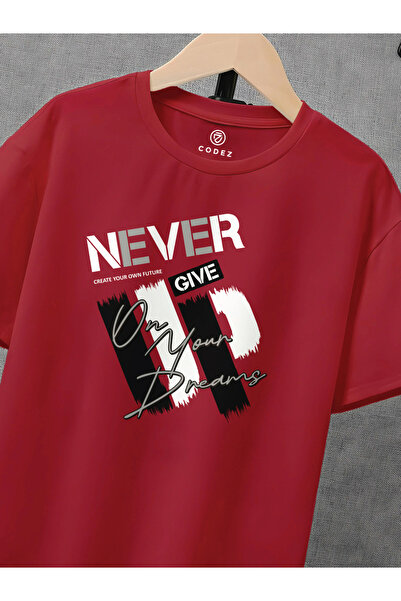 CODEZ By Styli Red Graphic Print Kids T-Shirt