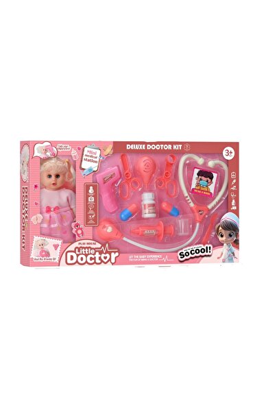 Toysea Doctor Play Set for Kids with Medical Tools and Accessories, Educational Pretend Play Kit