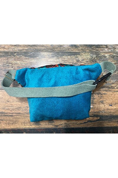street&bagdnz Rez Ethnic Authentic Bohemian Waist Bag Daily Travel Usable Large Volume Turquoise