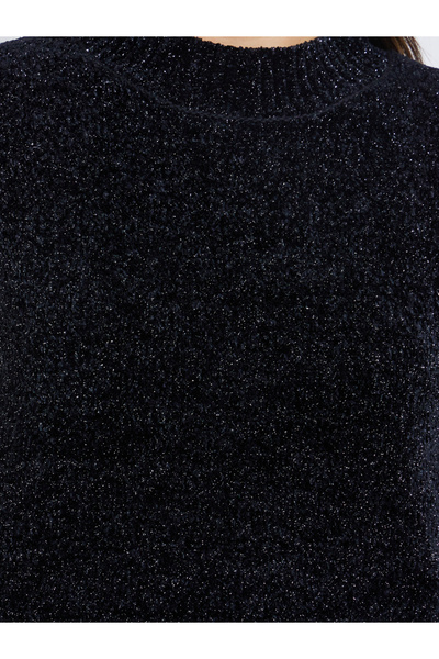 Styli Regular Fit Regular Length Lurex Yarn Sweater