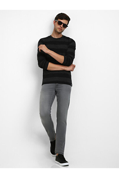 Dennis Lingo By Styli Men Striped Round Neck Cotton T-Shirt