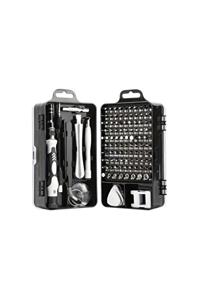 Pretify 115 Parça Bilgisayar Gözlük Saat Telefon Tamir Tornavida Seti Kutulu