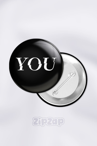 ZipZap Σετ σήματος με κουμπιά με βελόνα You Dizi (1 ΤΕΜ.)