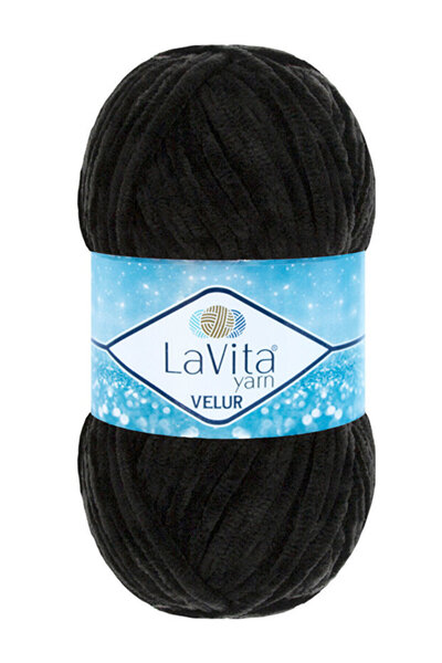 Markasız ucuz Black Velur Rope 100 Gr 120 Mt