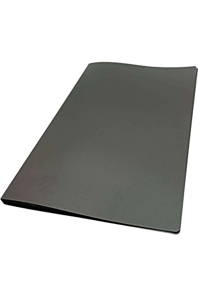 hobi market art Sunum Dosyası 35x50 cm. 10 Yaprak Siyah