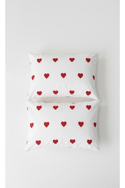 SADEN HOME SET OD 2 PAMUKSKE JASTUČNICE SA UZORAKOM 50X70 CM