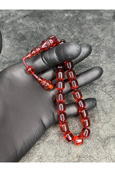 Mos Tespih 21 حبة من خرز التسبيح الراقي المصنوع من العنبر القديم