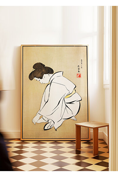 ARTHOUSECOLLECTIVE Goyo Hashiguchi - Japanese Artwork - Painting Dimensions Unframed Poster