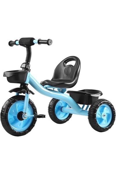 BestGod Kids Balance Bike, with Adjustable Seat and Storage Basket, for Toddl...