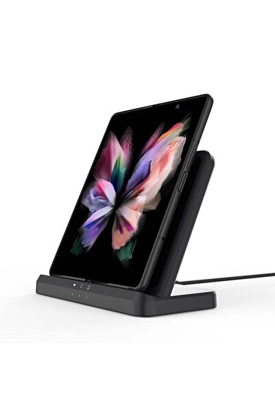 Generic 3-in-1 Multifunctional Wireless Charger for Samsung - Black