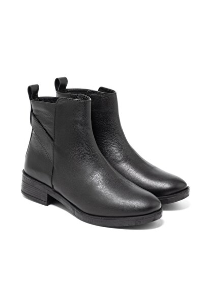 Anıl Ayakkabı Castle 21896 Cizme de zi cu zi pentru femei, din piele naturală...