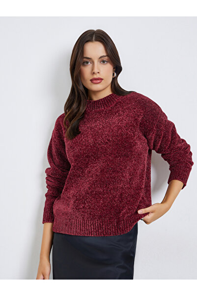 Styli Regular Fit Regular Length Lurex Yarn Sweater
