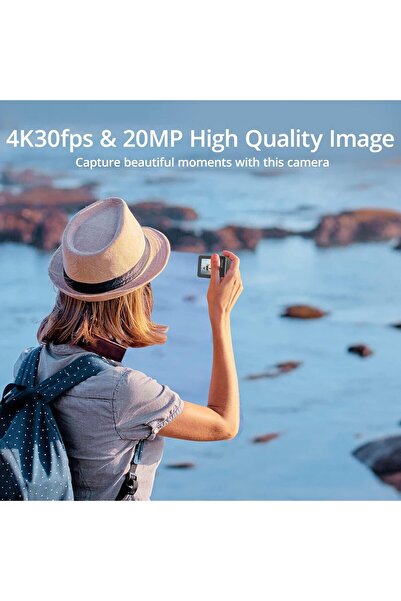 Generic AKASO Brave 7 4K30FPS 20MP WiFi Action Camera (Brave7 + 64GB)