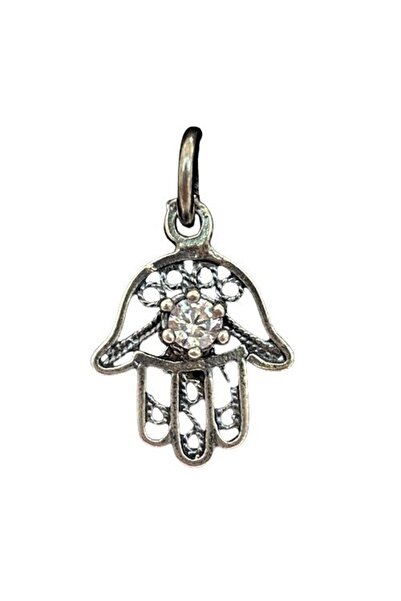 Jolie Silver Μενταγιόν, Ασήμι Jolie, Ασήμι 925, Μοντέλο Hamza Filigree, 0,9 g...