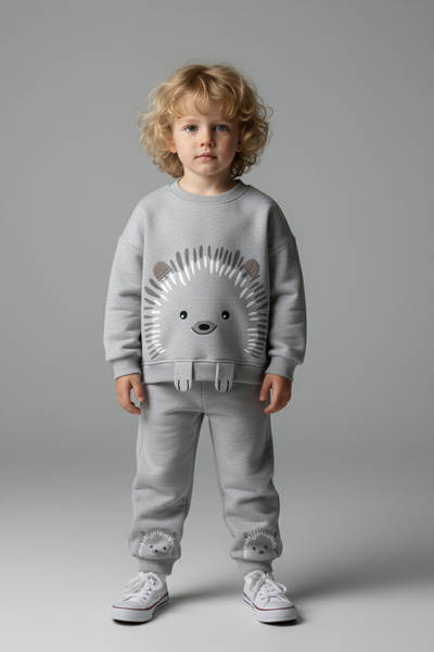 ALG Cute Soft Suit with Applique Embroidery Details for Boys