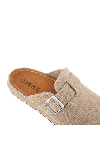 Muya Ranta 36803-196 Anatomical Sole Men's Winter House Slippers Beige 40-45