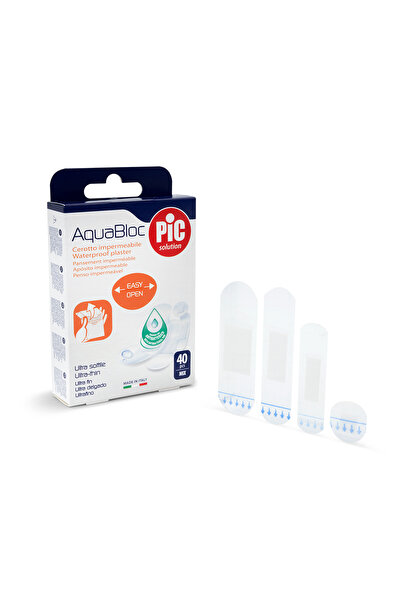 PIC SOLUTION ITALY AquaBloc Plaster - Assorted 20 pcs