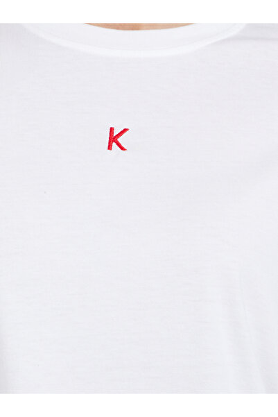 Styli White Long Sleeve Regular Fit T-Shirt