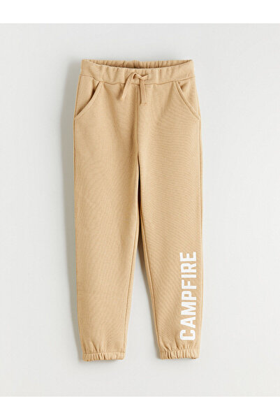 LC Waikiki Παιδικό ανδρικό παντελόνι με κορδόνι στη μέση LCW