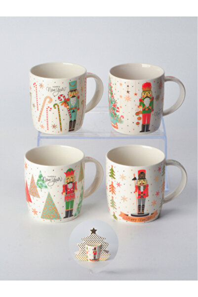 Tohana Pine Tree Paper Packaged Porcelain Mug 360 ml