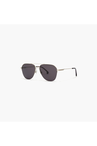30Sundays Alahsa 57 MM Grey Aviator Sunglasses | sm11207-30s-000456-1207-57