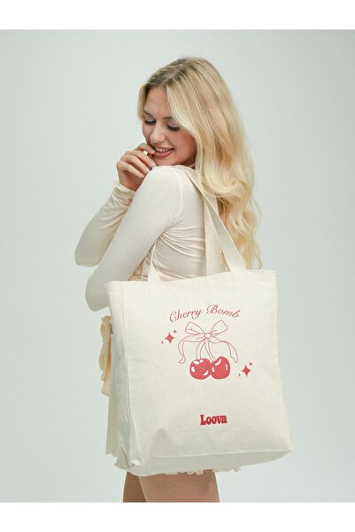 Loova Cherry Bomb Tote Bag
