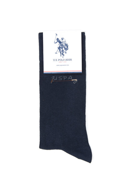 U.S. Polo Assn. Men's Navy Blue Socks 50317962-Vr033