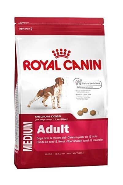 Royal Canin Medium Adult Orta Irk Yetişkin Köpek Mamasi 15 kg