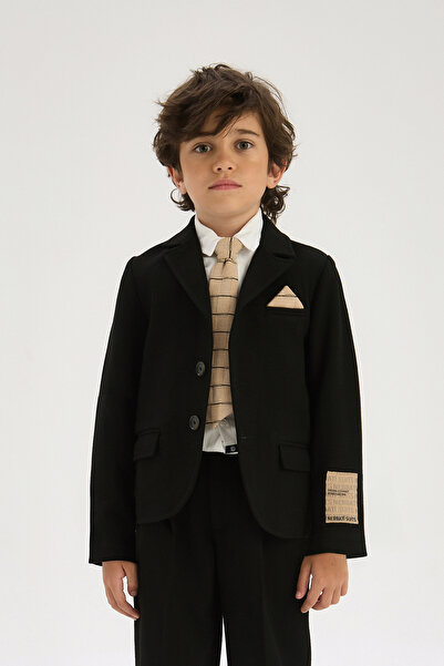 Nebbati Boy Black Jacket