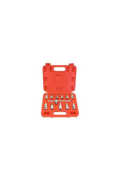 Silver Trusa de chei pentru buson / dop baie ulei, 12 piese,