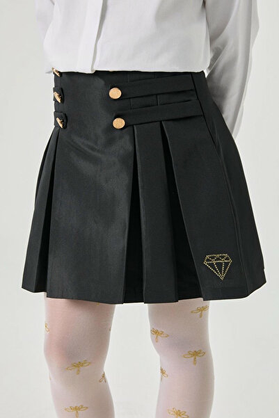 Tyess Girl Black Skirt