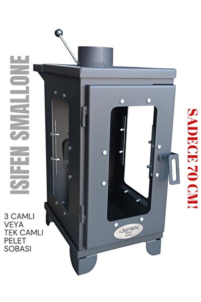 ISIFEN ENERJİ ISIFEN SMALLONE TGS 3 CAMLI PELET SOBASI