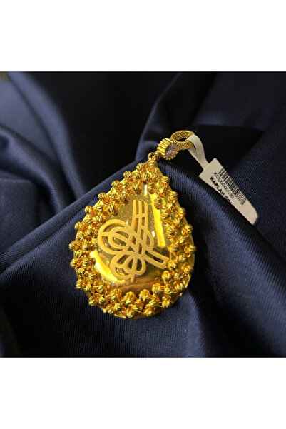 K KAPLAN GOLD 14 Ayar Osmanlı Turalı Kolye Ucu