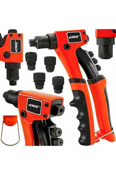 VERKE Pistol manual pentru nituit 2,4-4,8mm