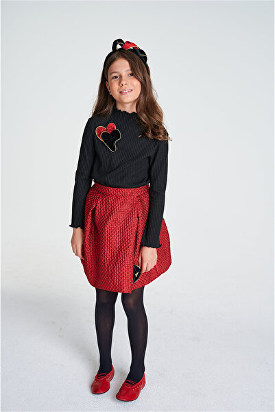 Lia Lea Girl Red Skirt