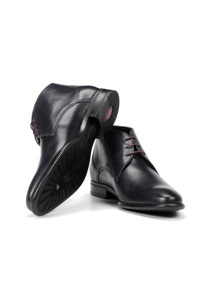 Fluchos Alex boots in navy leather