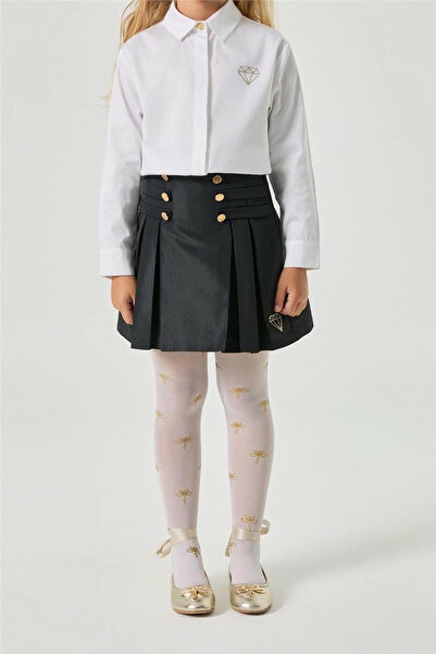 Tyess Girl Black Skirt